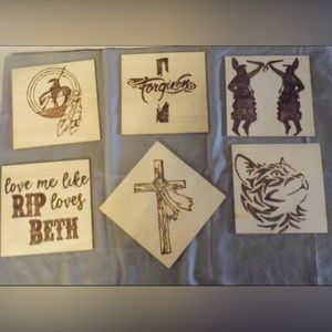 Custom Wood Burning